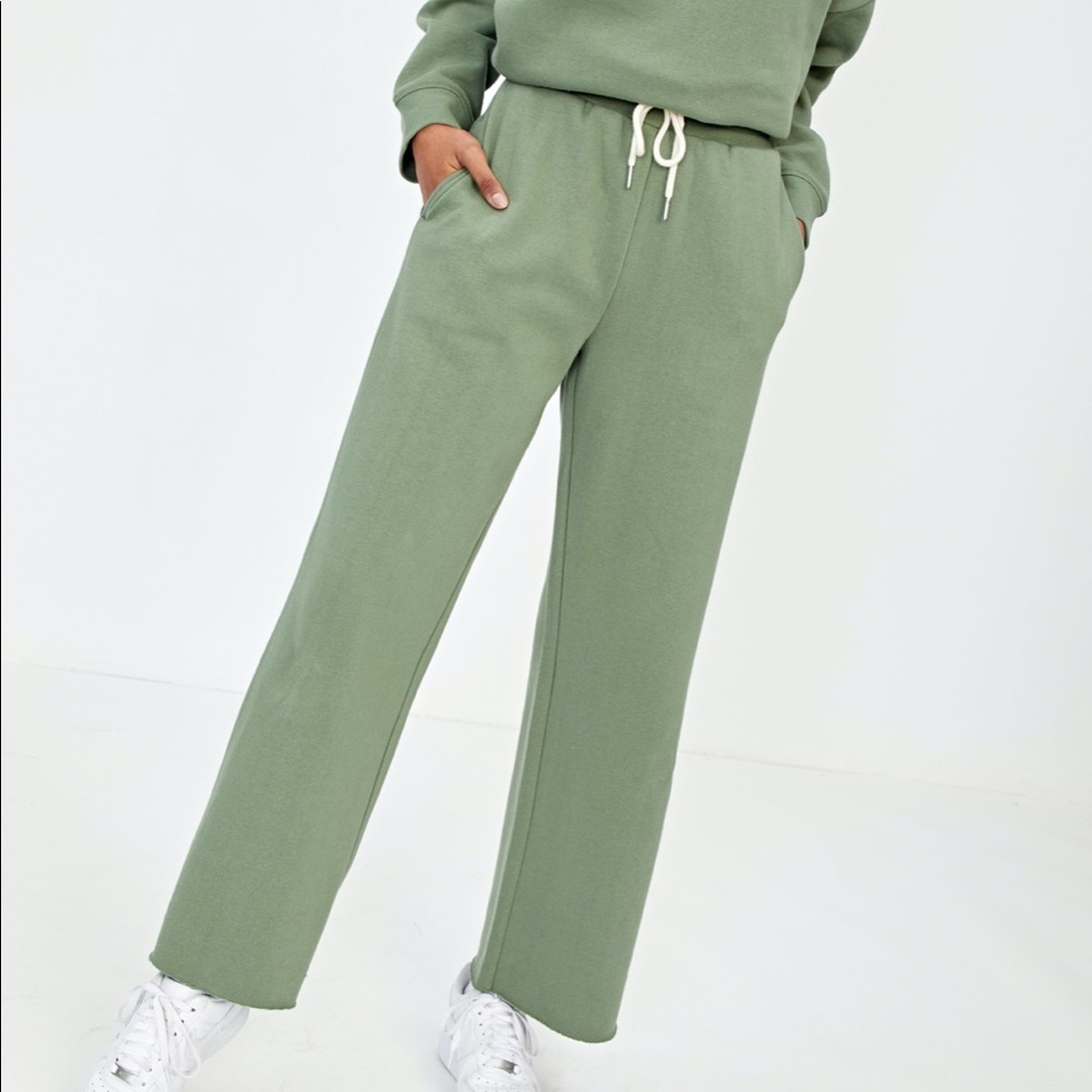 Glassons Raw Edge Sweatpants, NWT, S